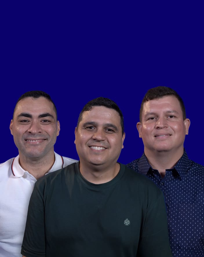 Alessandro Nascimento, Robison Costa e Pedro Rocha - Sushi Rão Gourmet